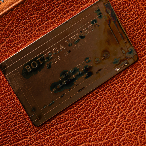 Pre-Loved Bottega Veneta Small Lambskin Intreccio Cabat Tote - Picture 5 of 11